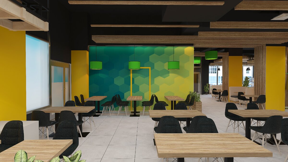 Разработка дизайн-проекта столовой - это в первую очередь функционал и комфорт