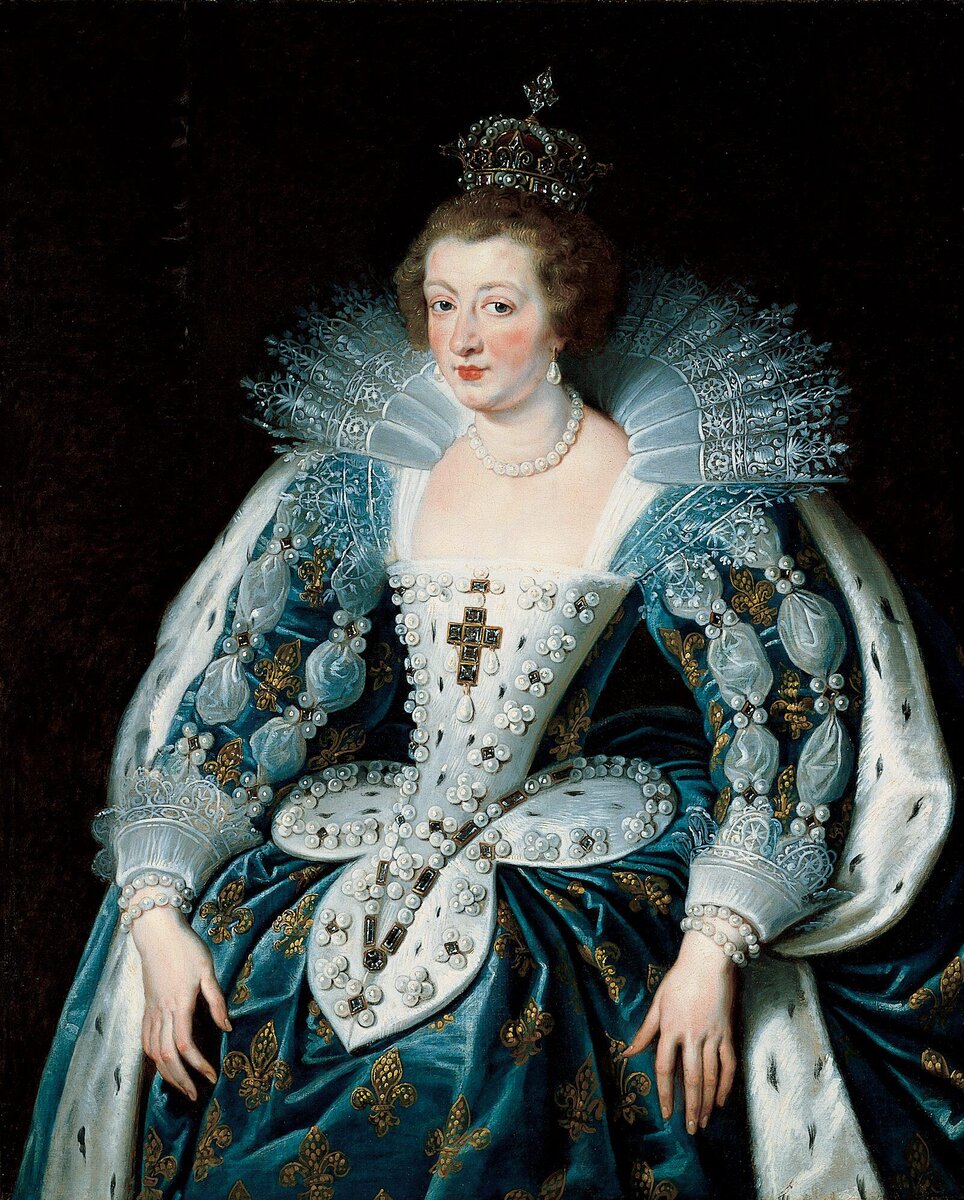 Рубенс. "Портрет Анны Австрийской", ок. 1622-1625. Музей Нортона Саймона