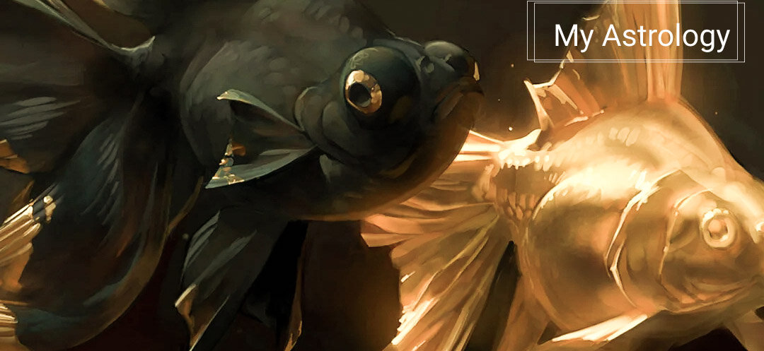 Рыбы олицетворяющие добро и зло. 