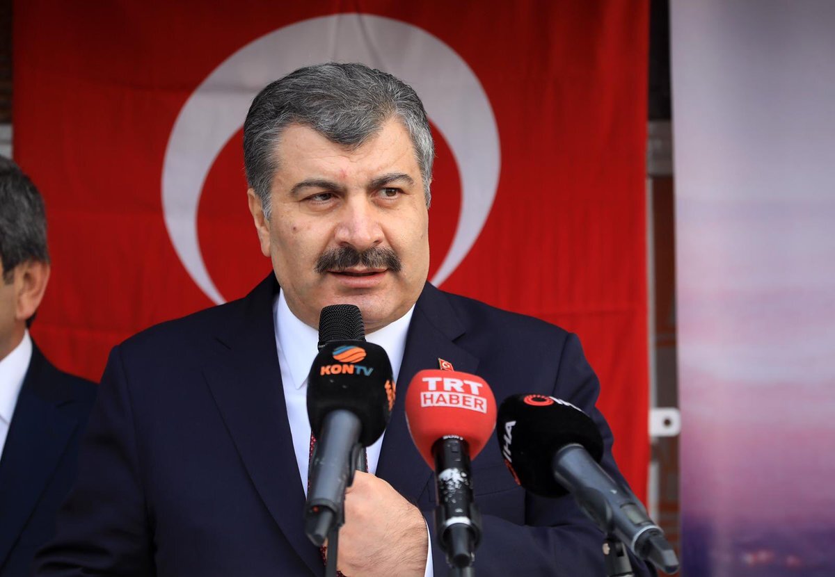 Министр здравоохранения Турции Фахреттин Коджа, фото из Яндекс.Картинки