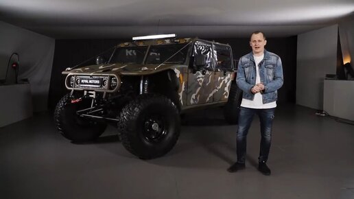 Hummer чеченского спецназа – редкий Zibar MK2 для бездорожья! #ДорогоБогато №35