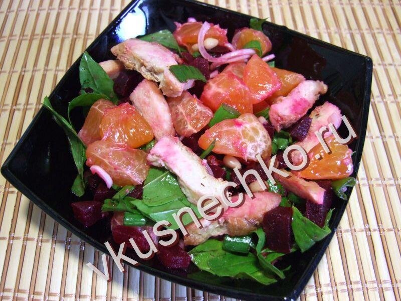 Как приготовить Гарвардский салат, пошаговый рецепт с фото.