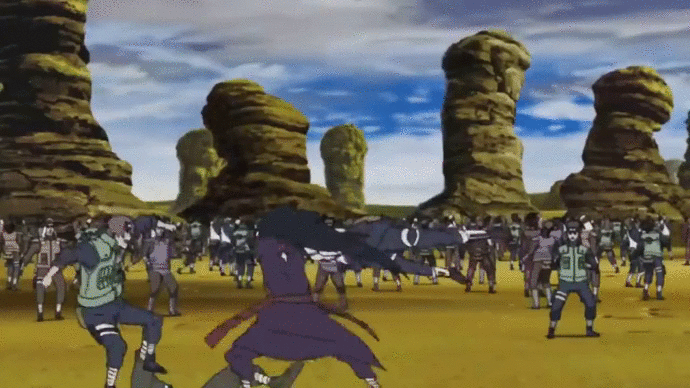 Мадара / альянс шиноби