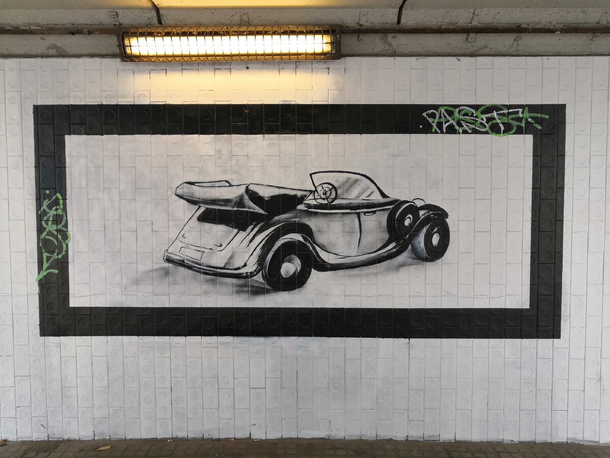 Подземный переход рядом с мемориалом, 2020 г.