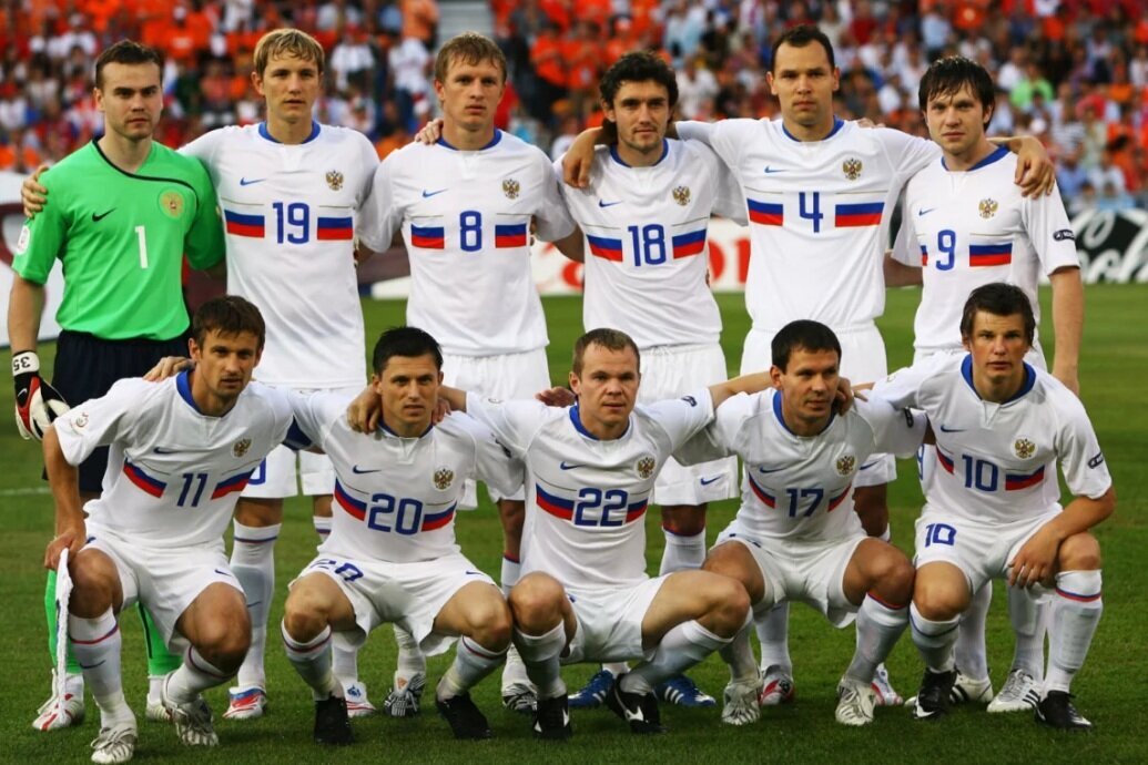 Стартовый состав сборной России на матч с Голландией на Евро-2008