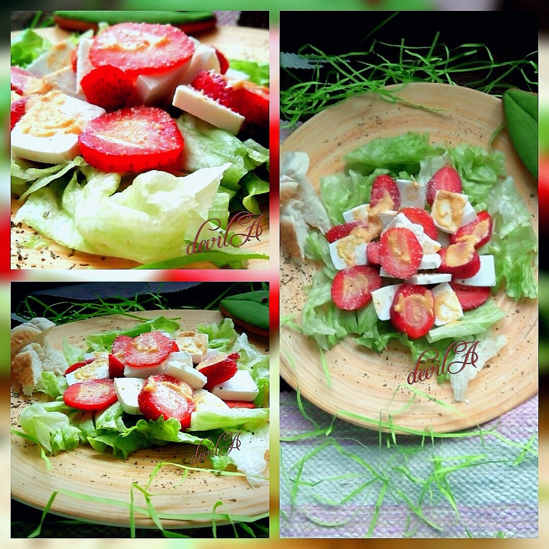 Восемь ягод клубники содержат Витамина C больше, чем 1 апельсин среднего размера.