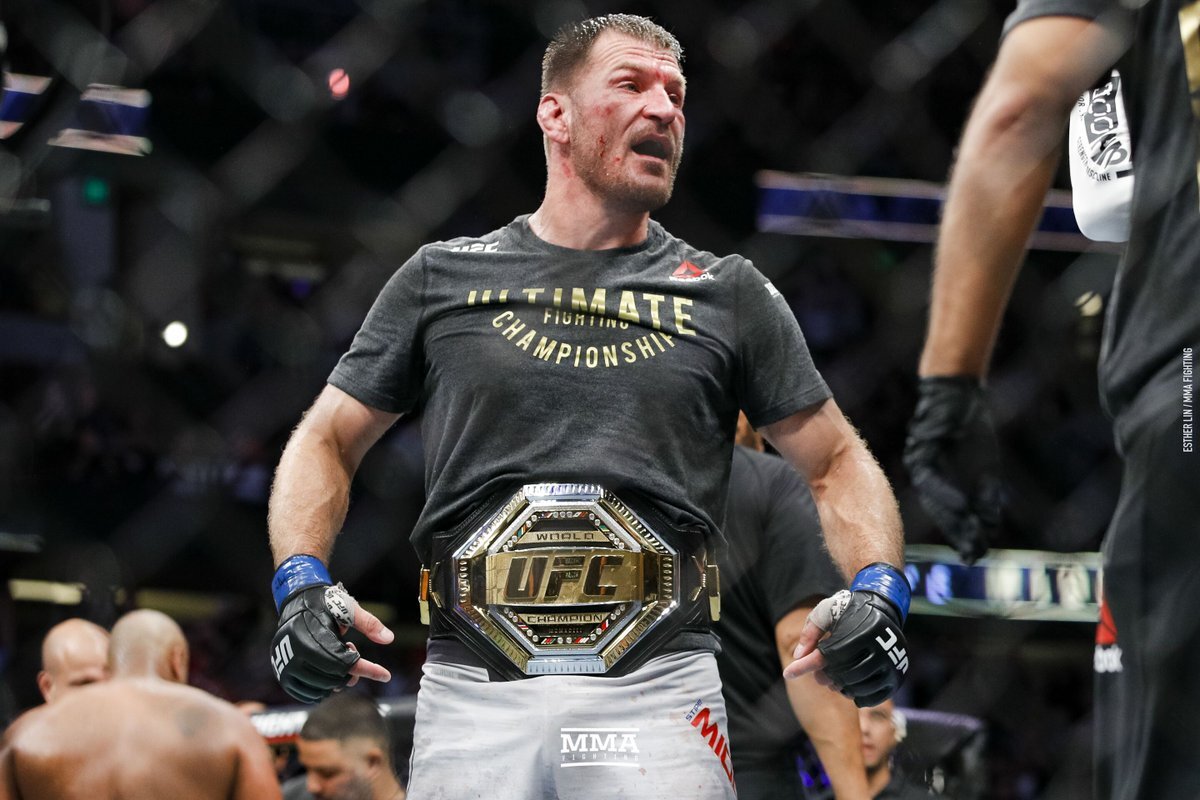 Стипе вернул свое на UFC 241