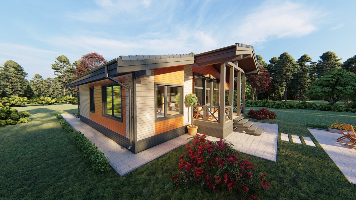 проект дома Forester