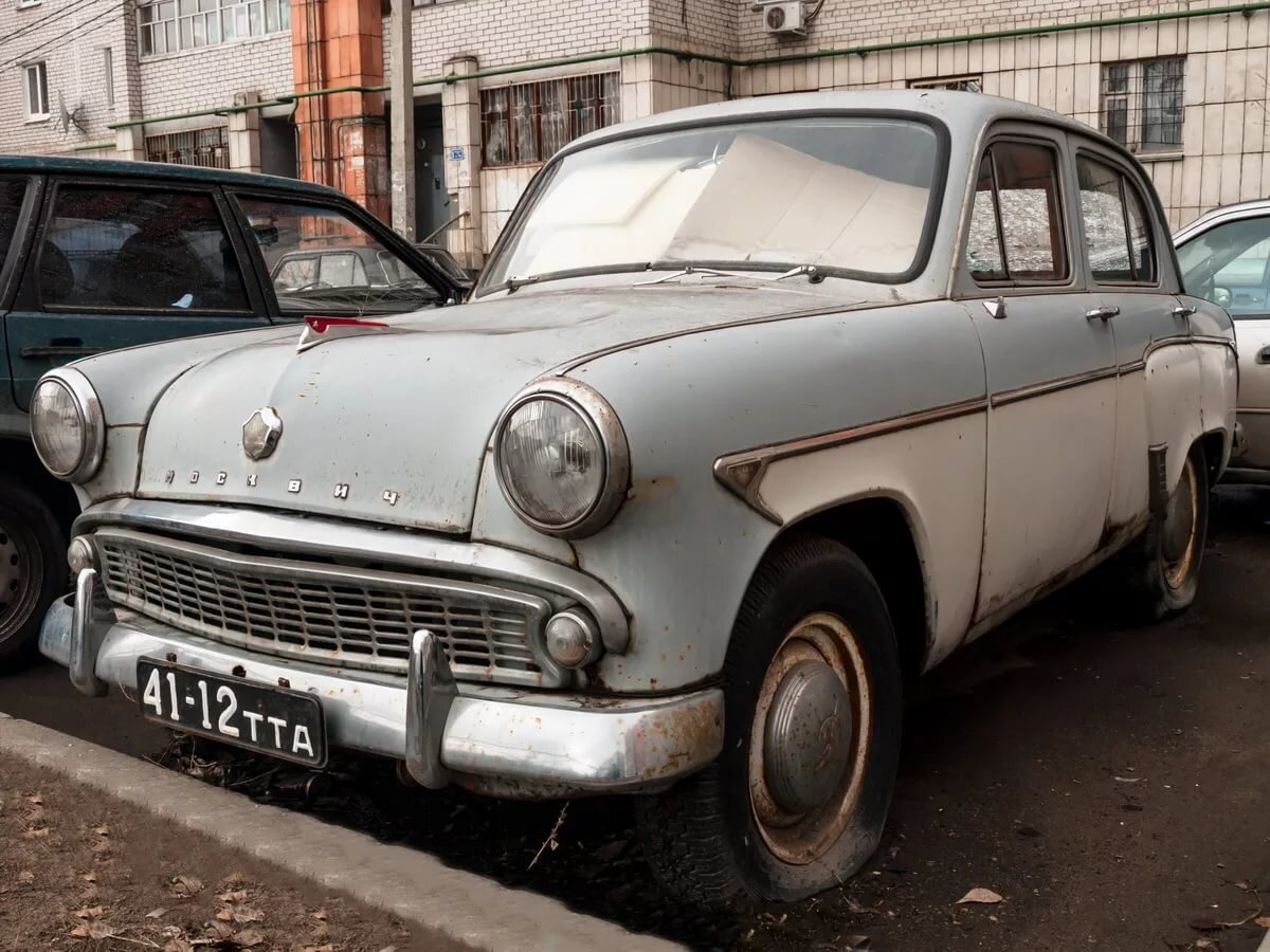 Один из самых привлекательных автомобилей Советского Союза, Москвич 407 |  Техника времен СССР | Дзен