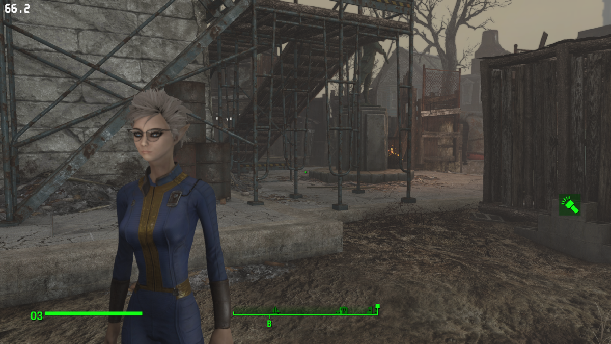 Банкер Хилл. После Fo4FI FPS fix 66 FPS.