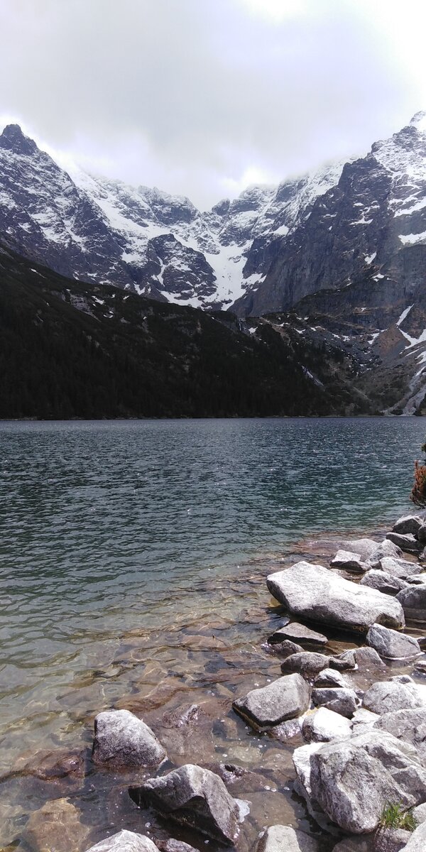 Гороное озеро Морское Око (Morskie Oko) 