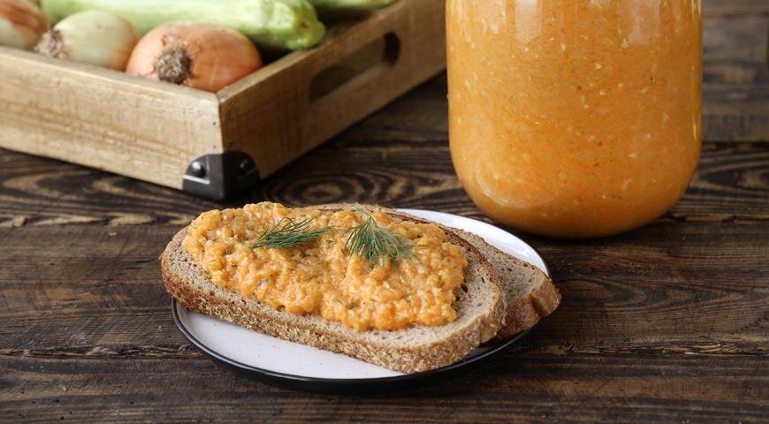 Кабачковая икра, специально для www.gastronom.ru