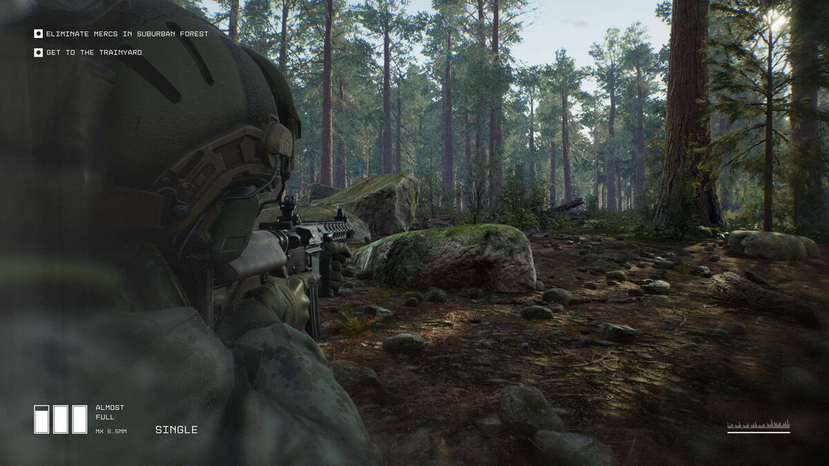 Вроде деревья пластиковые, а вроде красивая картинка