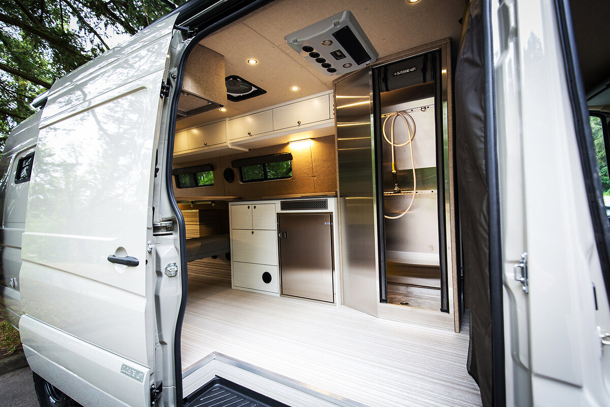 Mercedes Sprinter Camper van Interior