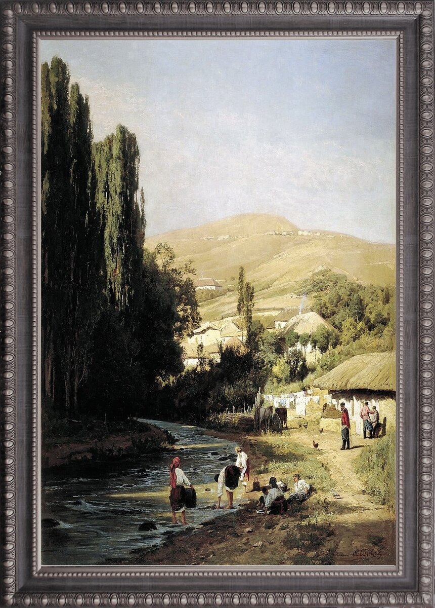 «Кисловодск», 1883, холст, масло