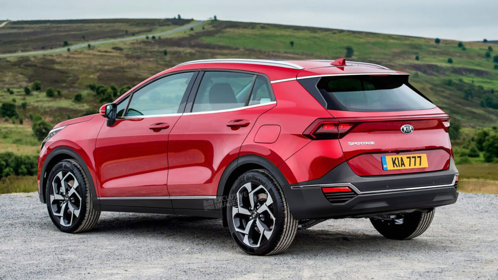 Рендер нового KIA Sportage, фото autoexpress.co.uk