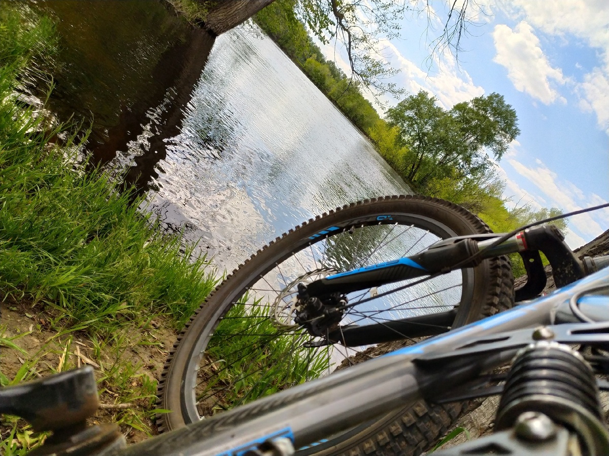 Мой стальной конь. Вылазка на природу.