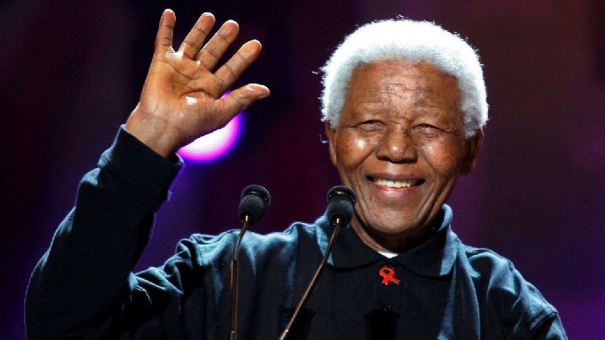 Нельсон Мандела - фото из открытых источников