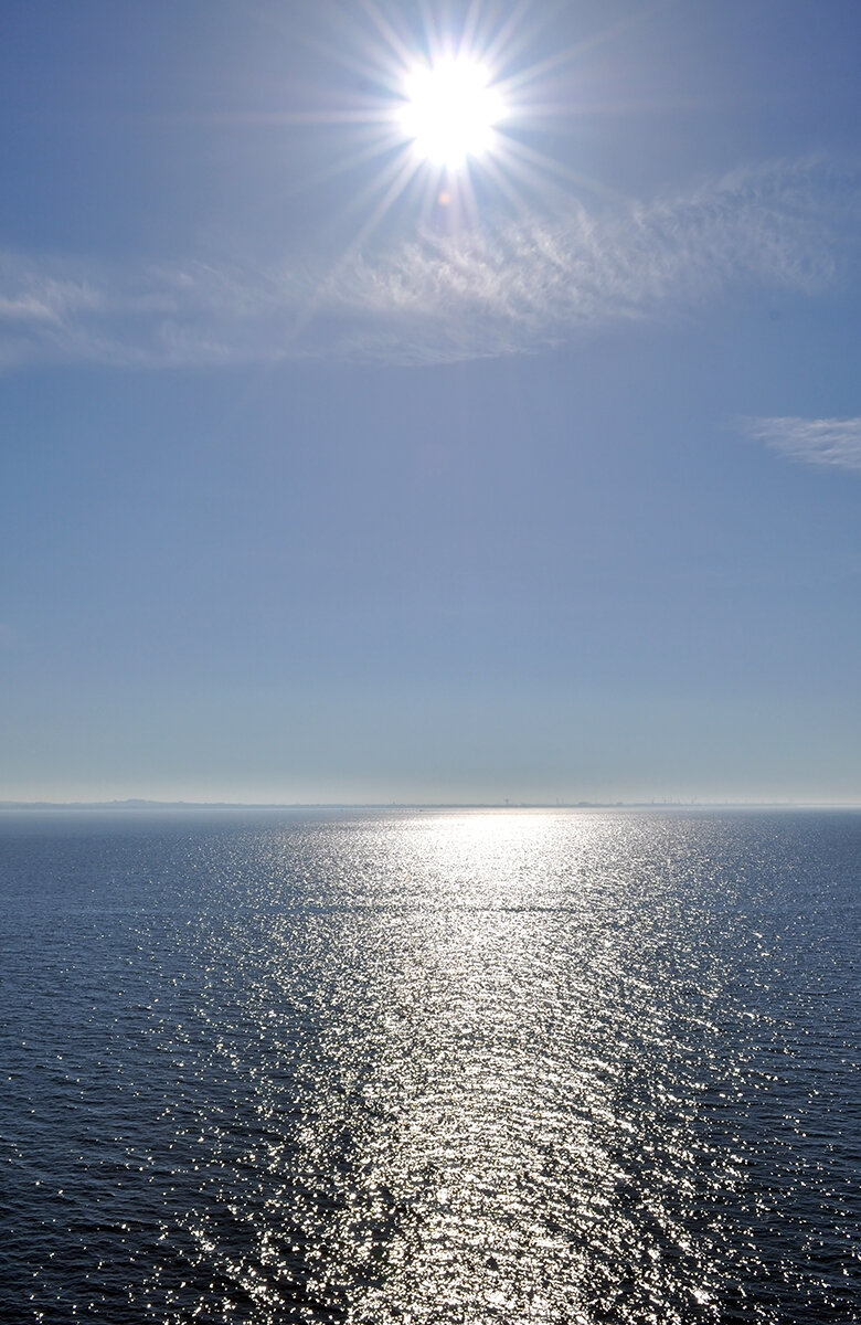 Солнечное утро в Балтийском море