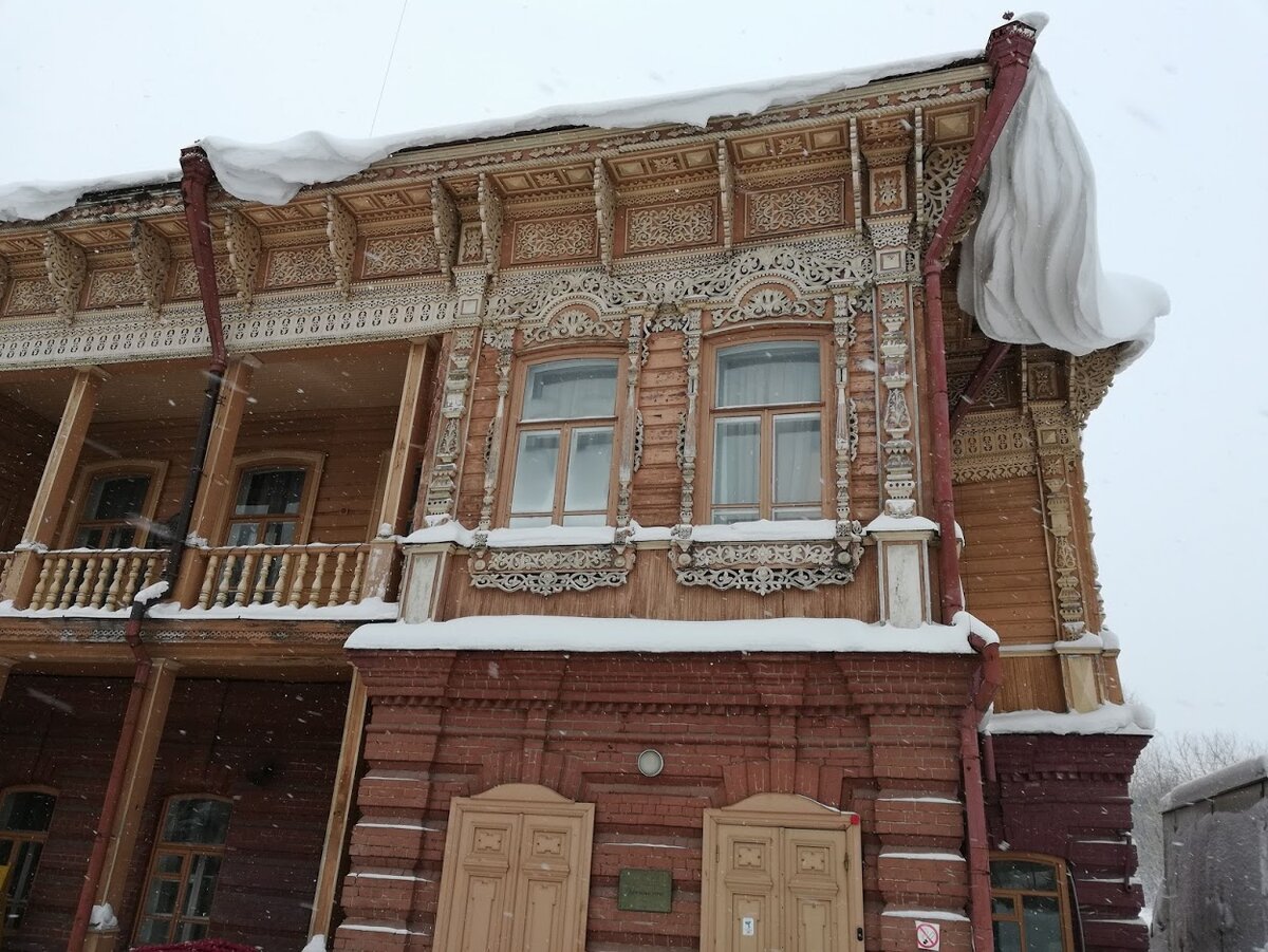 Заснеженный холодный Томск. Фото автора.