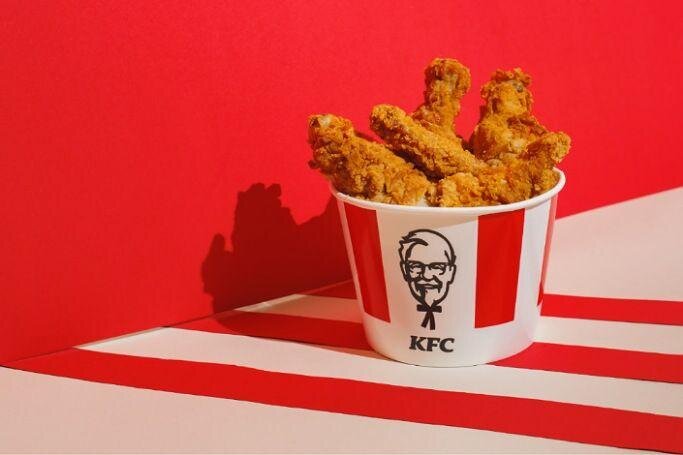 KFC на втором месте по популярности после Макдоналдс в России