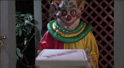 Кадр из фильма "Клоуны-убийцы из космоса" 