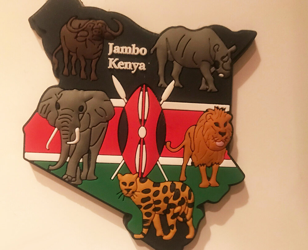 Магнитик "Jambo, Kenya"