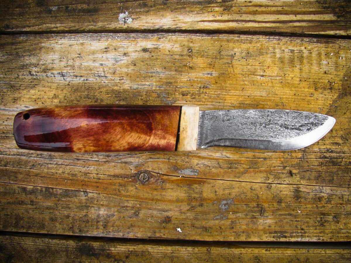 Кованый нож своими руками – клинок на всю жизнь и даже больше