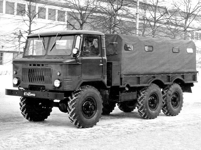 ГАЗ-34 6Х6 1964 г. с двигателем v8.
