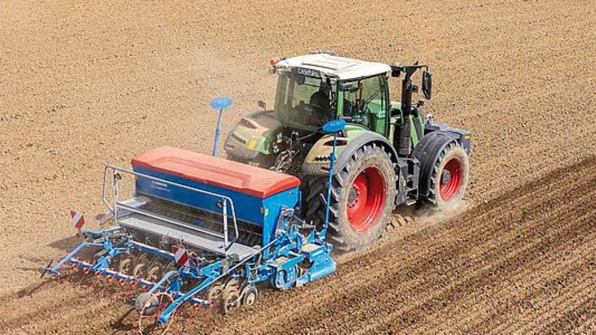 Фото: Пресс-релиз Lemken Механическая сеялка Lemken Saphir в работе