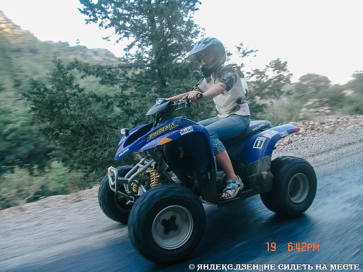 Отельная экскурсия. Поездка на квадроциклах