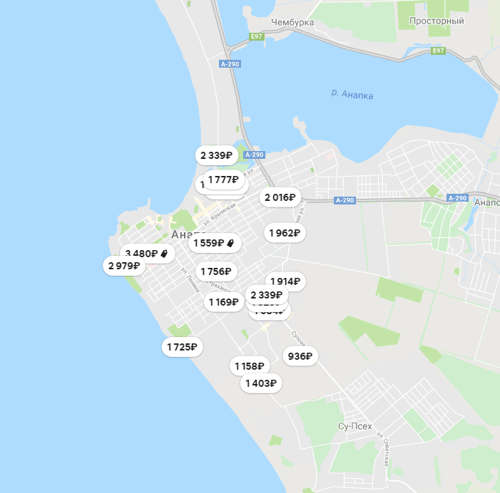 Цены за 1 ночь от 760 рублей.