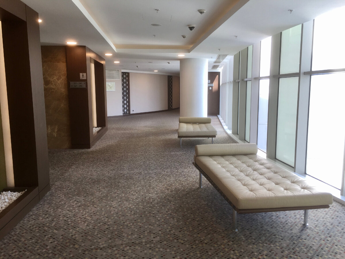 Внутри отеля Радиссон (Фото автора канала) 