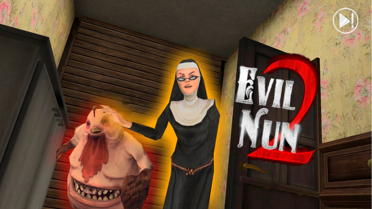 ВЫШЛА Новая Игра МОНАХИНЯ 2! Делаю ОБЗОР Evil Nun 2 Update | Ador Player |  Дзен