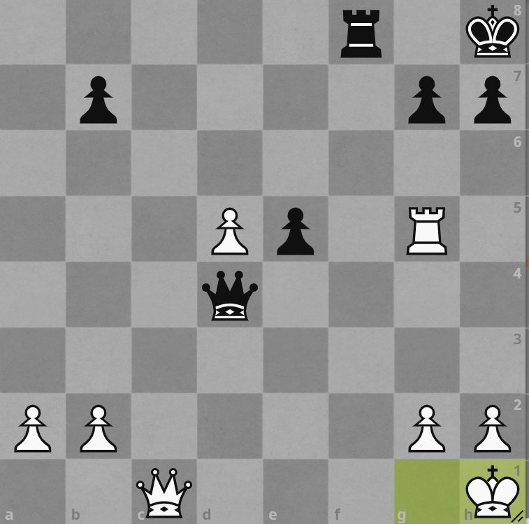 ход черных. Как бы Вы сыграли?