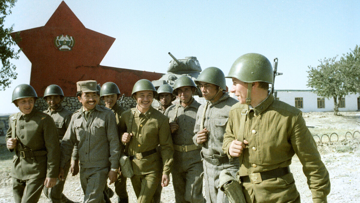 Солдаты Советской армии в Афганистане