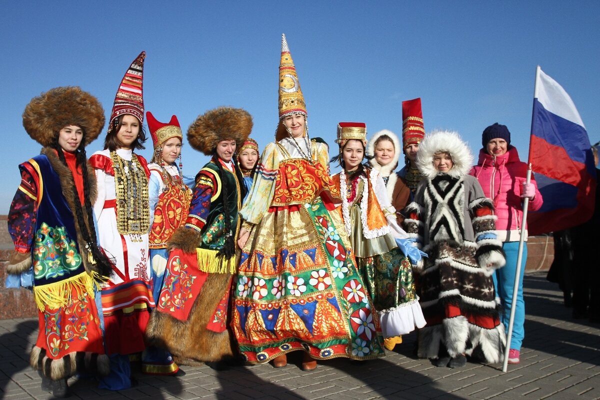 Национальности в картинках