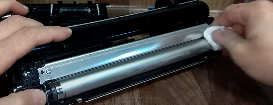 Очистка магнитного вала 