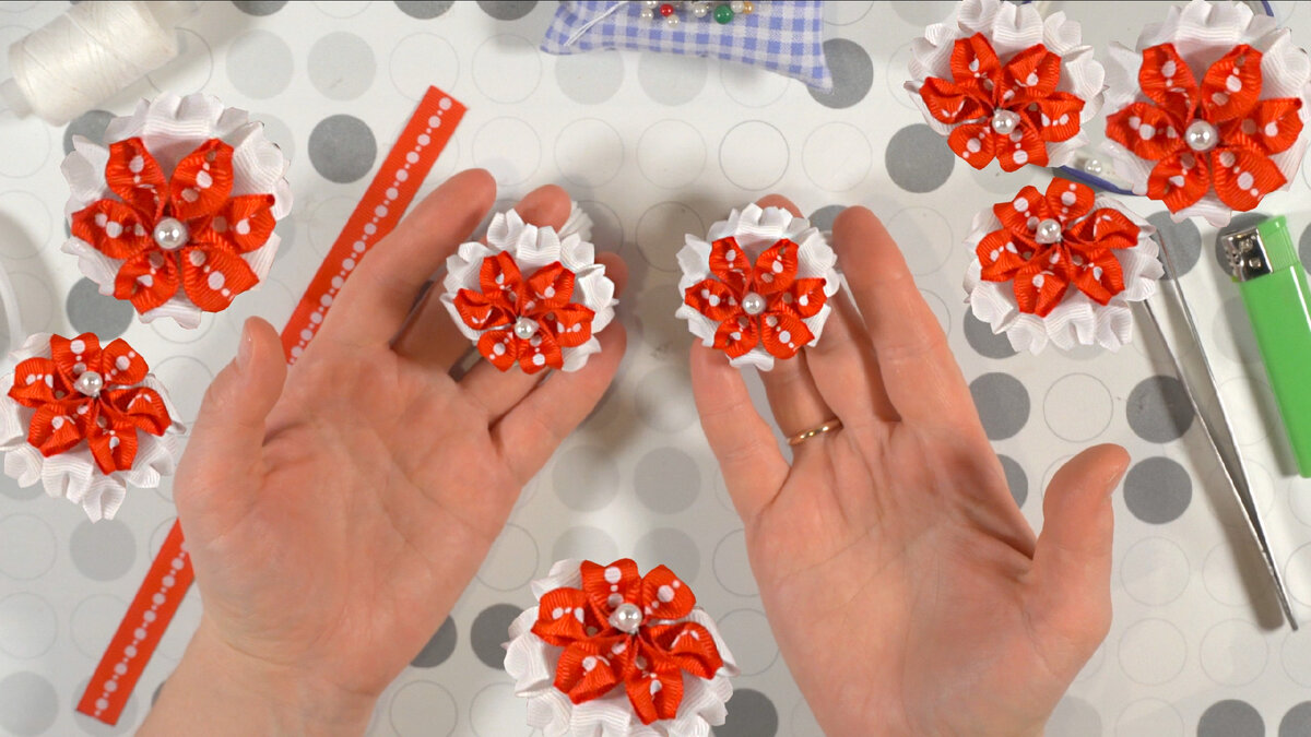 Ксения Назарова канзаши своими руками