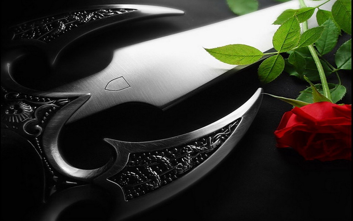 Цветок и нож
