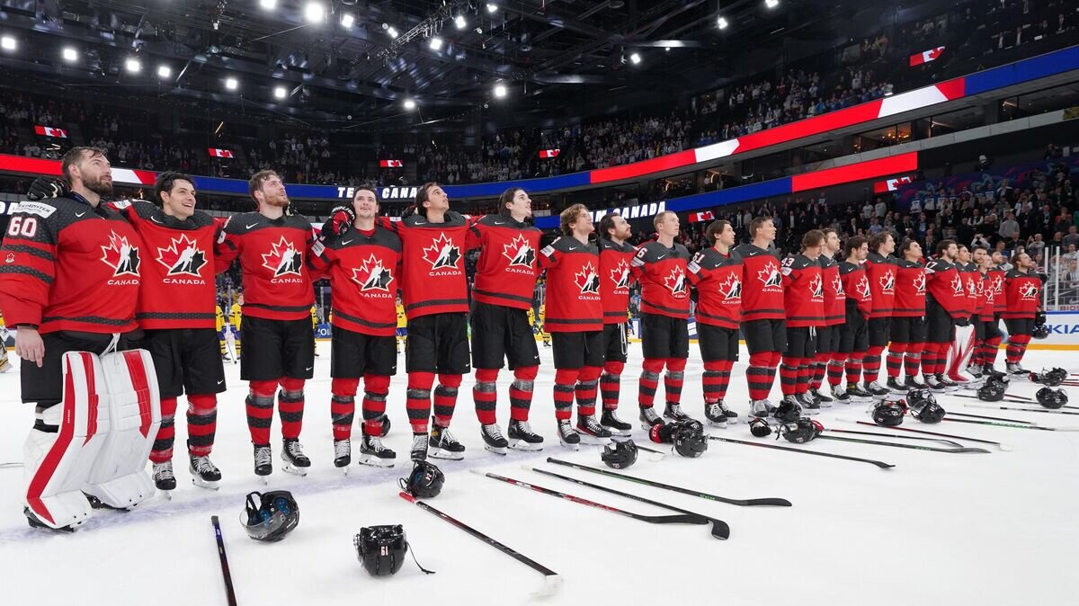    Сборная Канады по хоккею на чемпионате мира 2022 года в Финляндии© пресс-служба IIHF