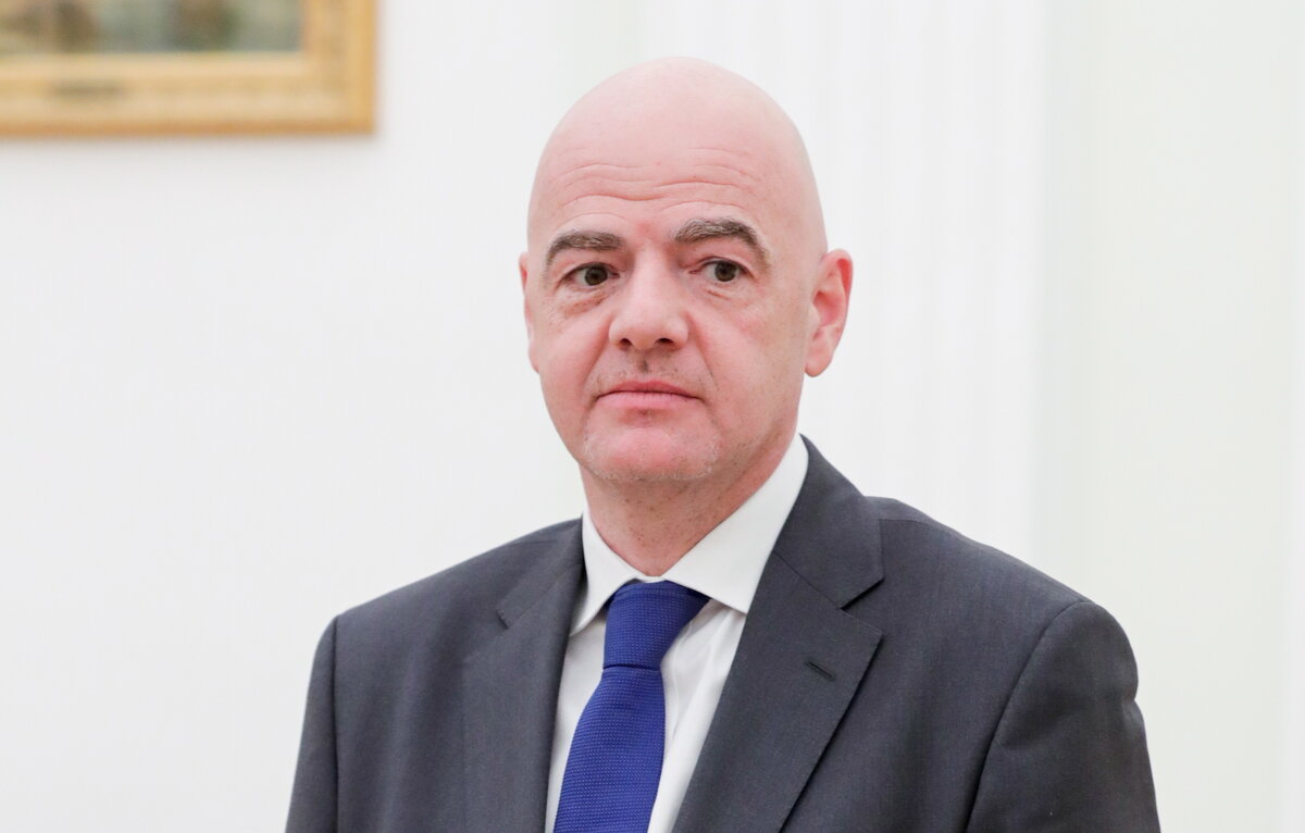    Президент Международной федерации футбола Джанни Инфантино  Михаил Метцель/ТАСС