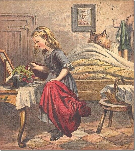 Красная Шапочка — жуткая сказка. Совершенно не та, к которой привыкли мы
