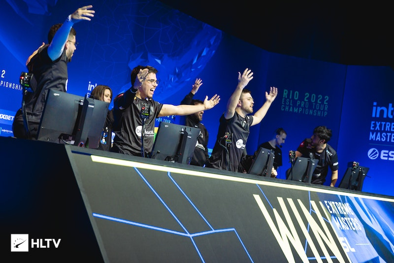 Furia после победы над BIG.