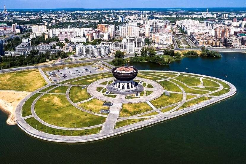 Казан с высоты птичьего полета. Фото из интернета.