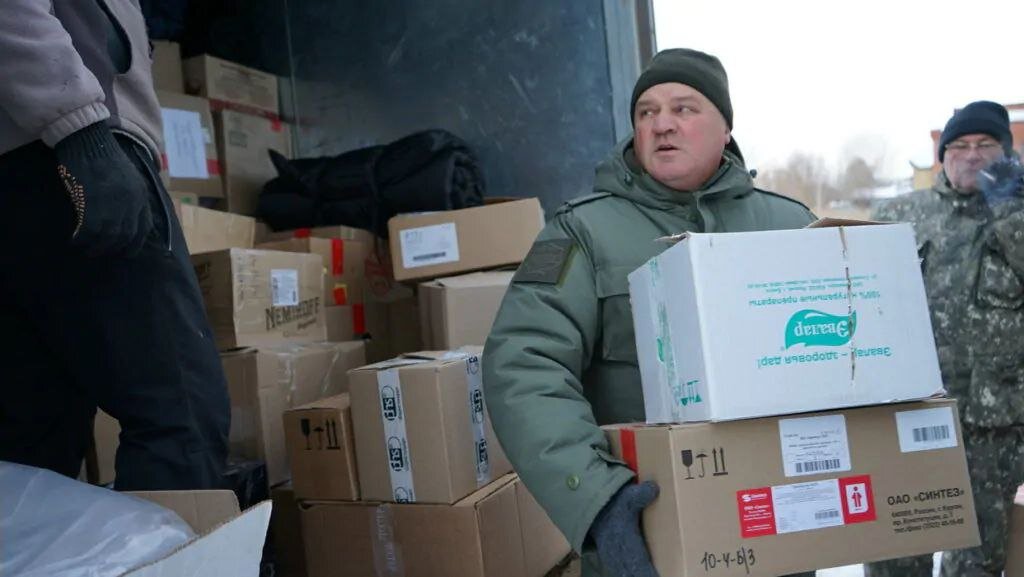  📷    Из Оренбурга в зону СВО отправился казачий гуманитарный конвой Андрей Севостьянов