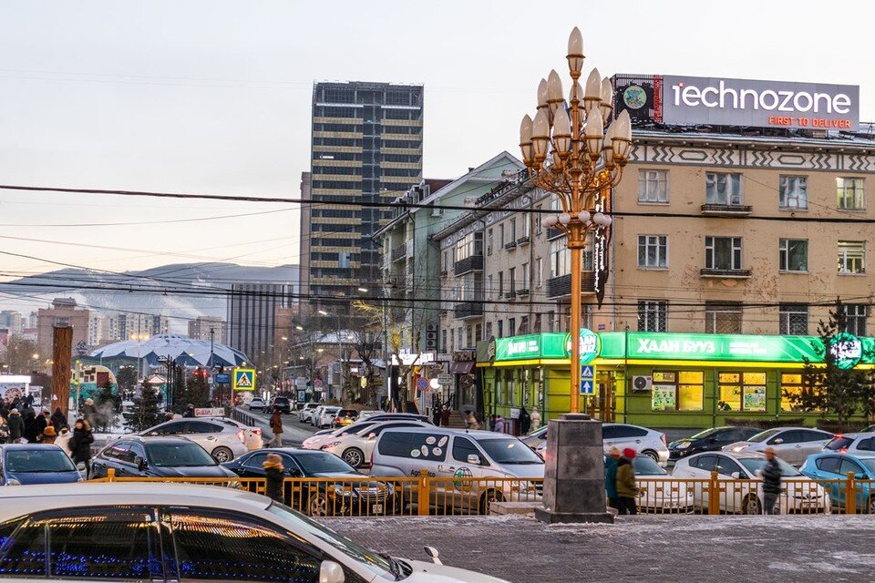     В Улан-Баторе много магазинов и торговых центров. Фото russianstock.ru.