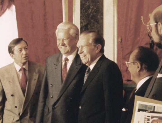 Ельцин и Никсон