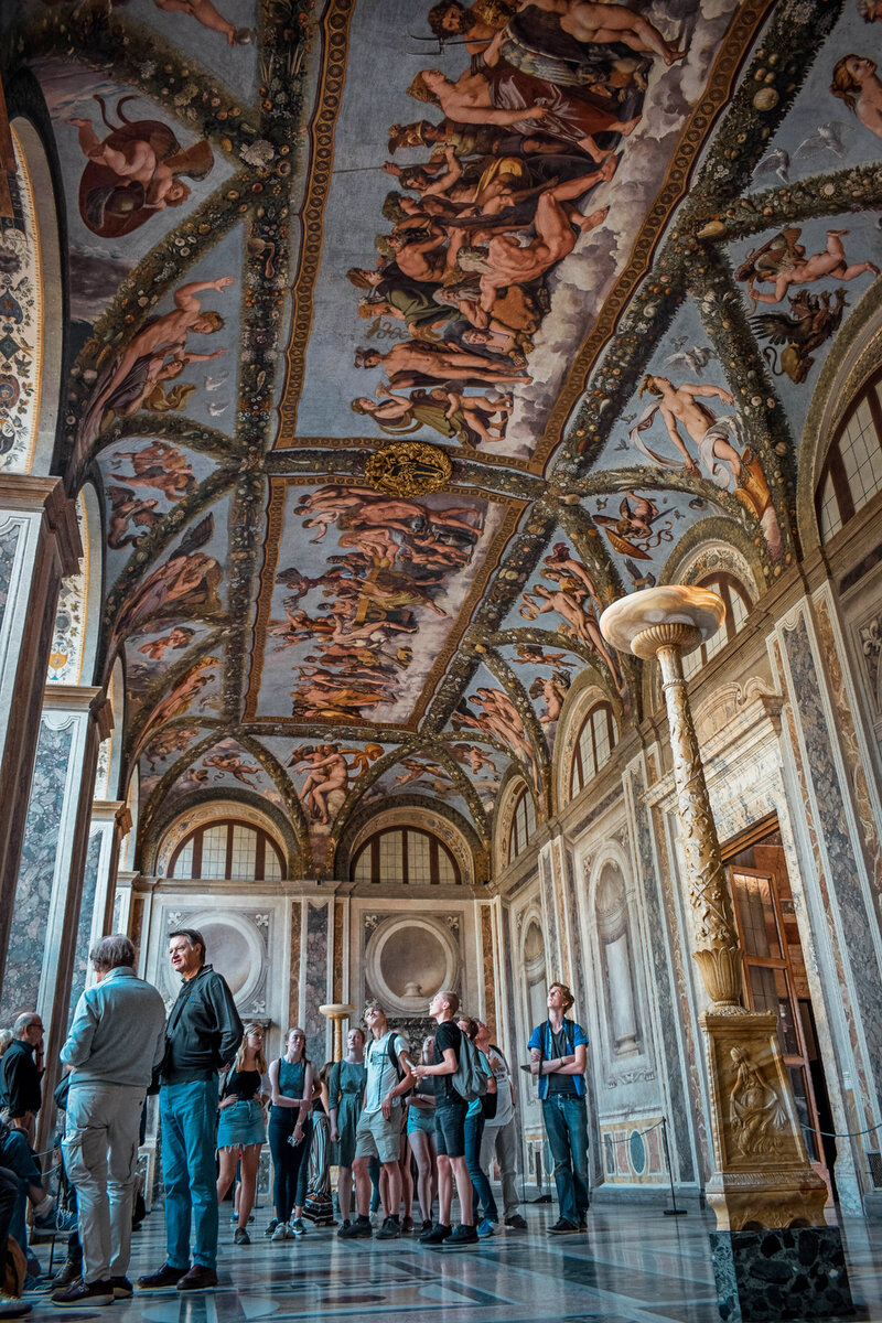 Лоджия виллы Фарнезина. Фото автора