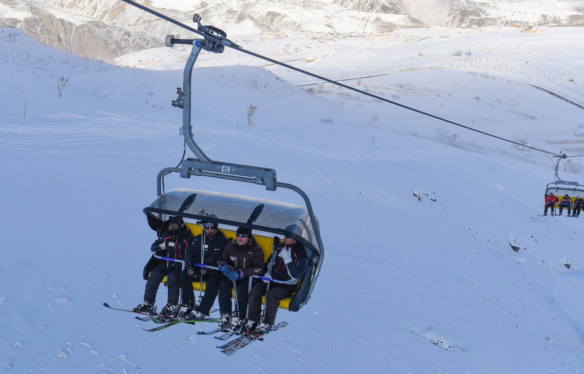 Горнолыжный курорт Шахдаг в Азербайджане